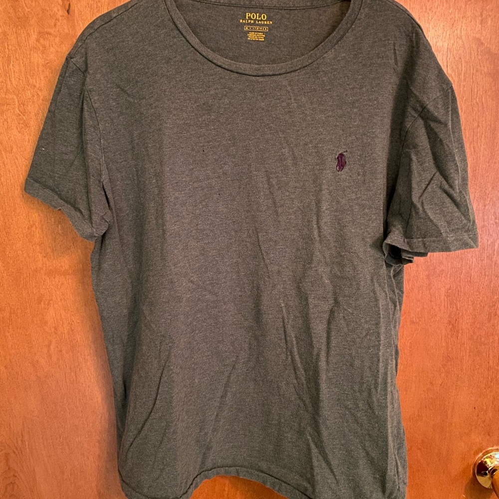 Polo t-shirt Ralph Lauren heather green size M